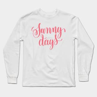 Sunny Days Long Sleeve T-Shirt